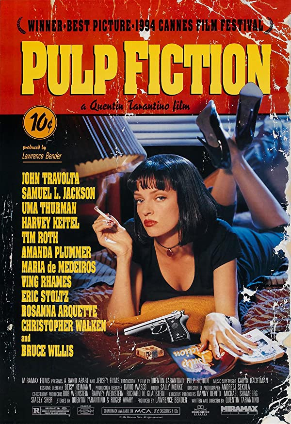 فیلم Pulp Fiction 1994 | داستان عامه پسند