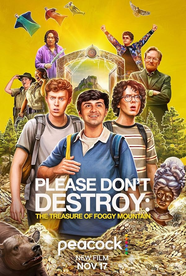 فیلم Please Don’t Destroy: The Treasure of Foggy Mountain 2023 | لطفاً نابود نکنید: گنجینه کوه مه آلود
